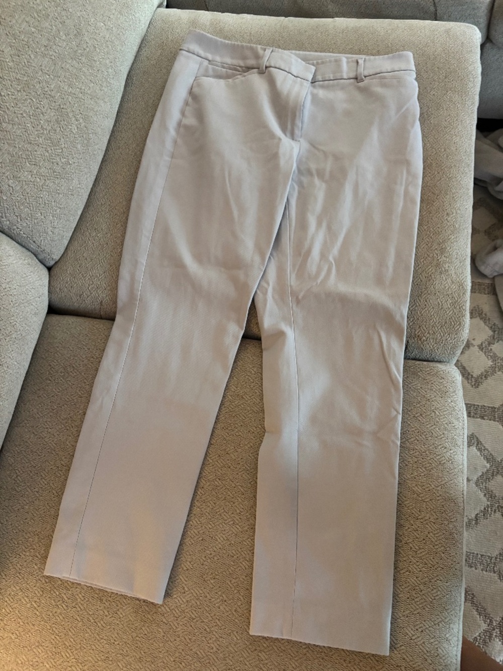 THE LIMITED The Slim Ankle Pants Grey Taupe Size 10 Dress Career Professional - Picture 2 of 3